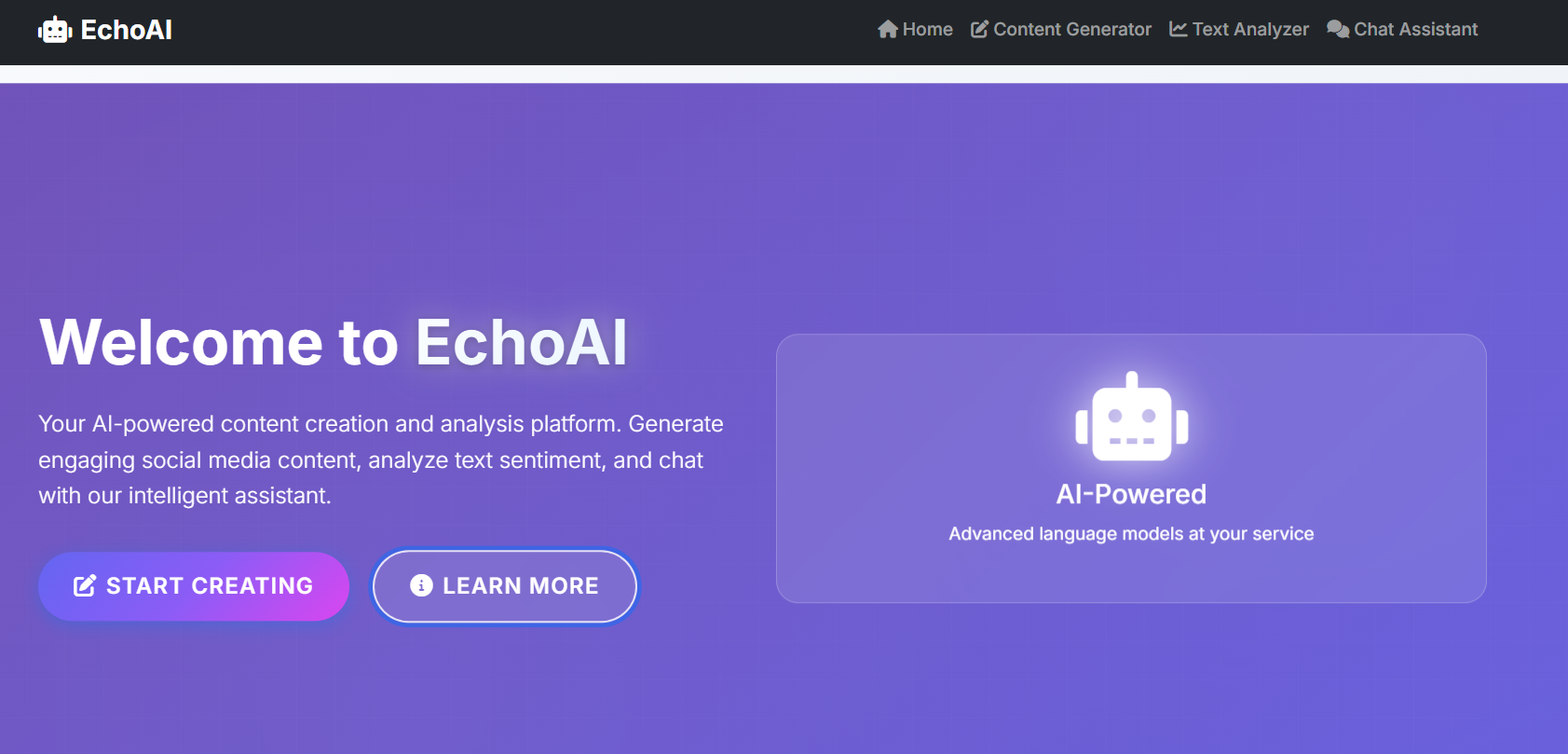 Echo AI – Voice Companion